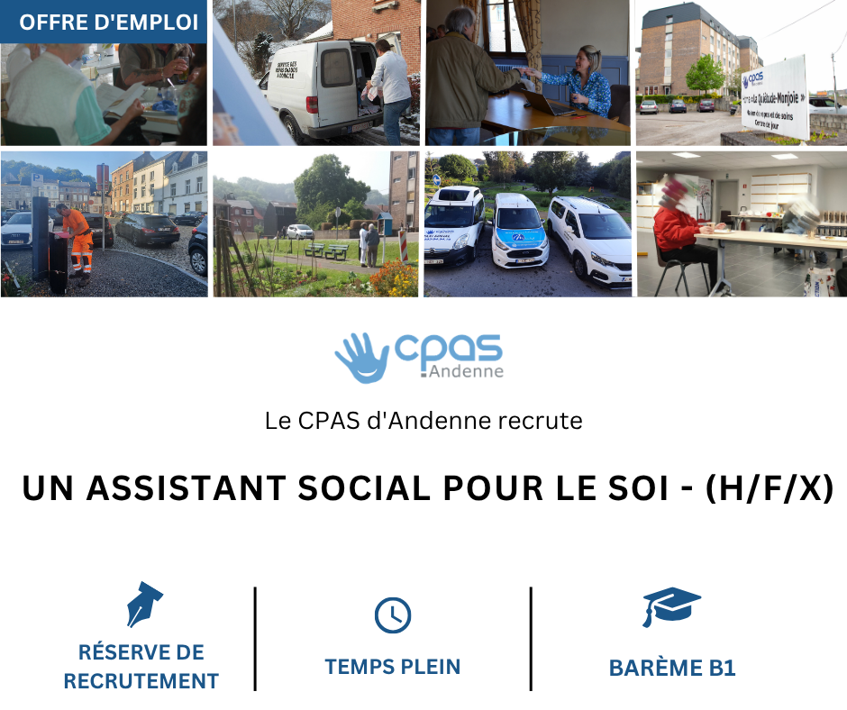 Assistant social - SOI - (H-F-X)